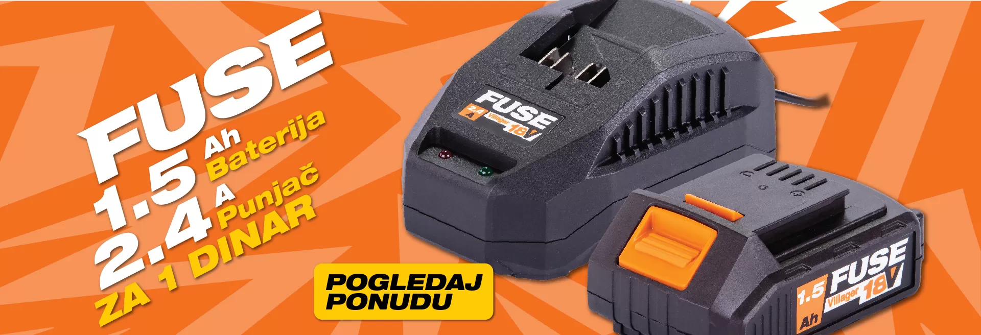 Fuse akcija 1.5Ah set